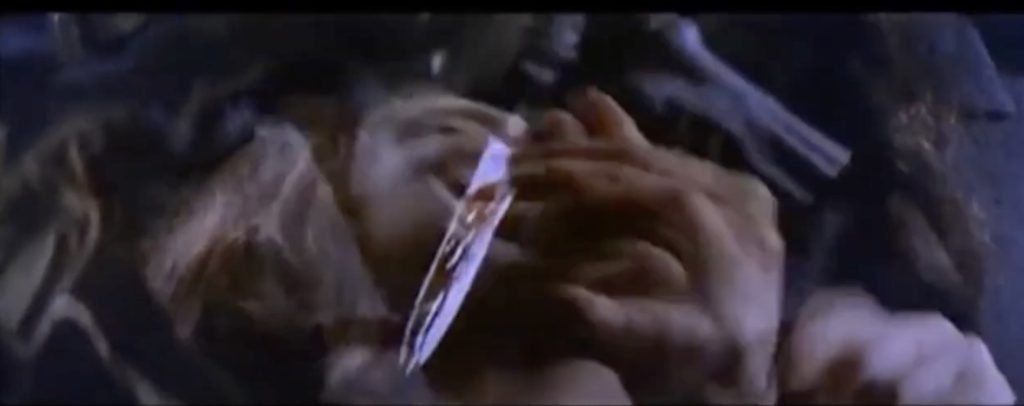 The first kill in the House that Screamed