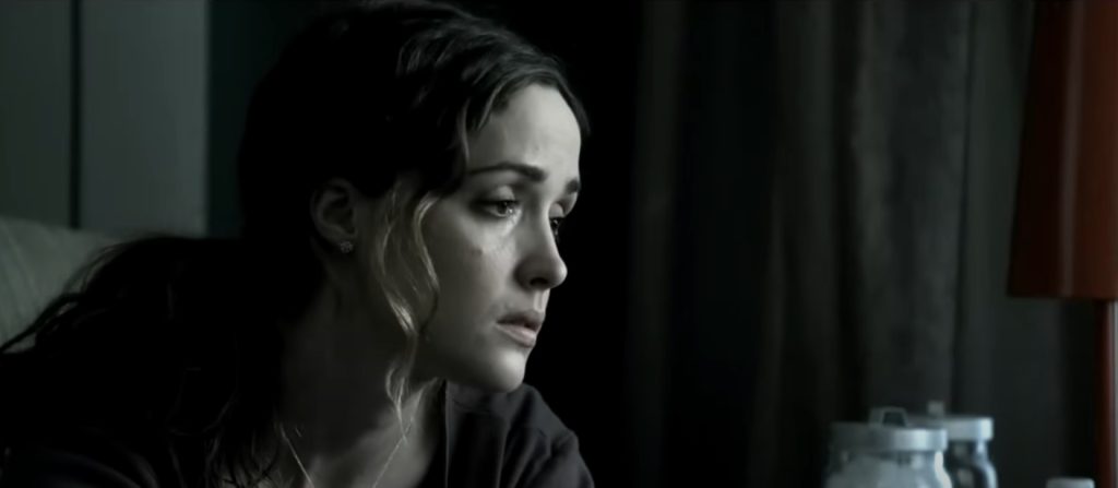 Rose Byrne as the heartbroken and worn down Renai in Insidious.
