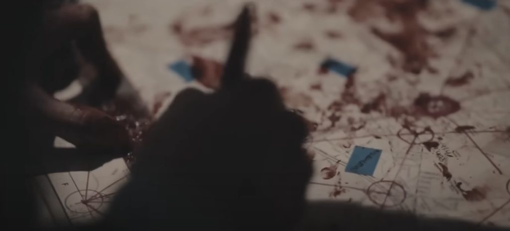 The cults map in Last Night at Terrace Lanes