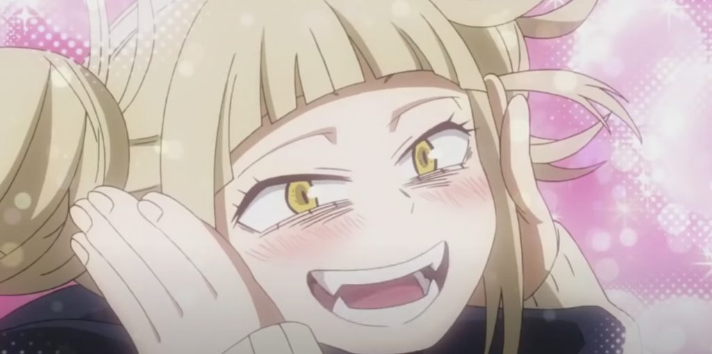 Toga showing her best side.