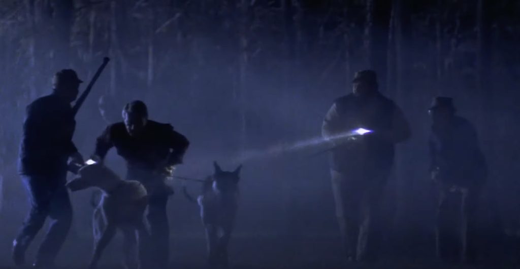 a vigilante mob in Silver bullet.