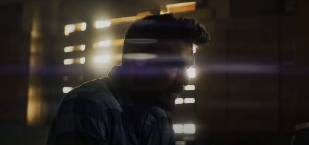 Frank Grillo battles lens flare and werewolves.