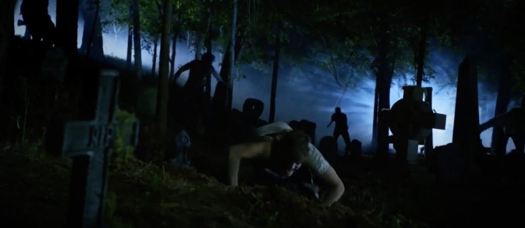 Great sets elevate most scenes in Bood Fest