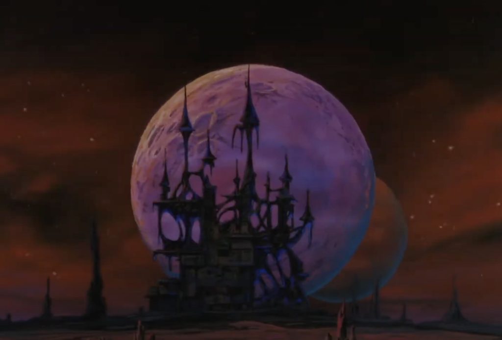 The nobles castle in Vampire hunter D
