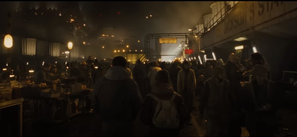 The mining colony in Alien Romulus 