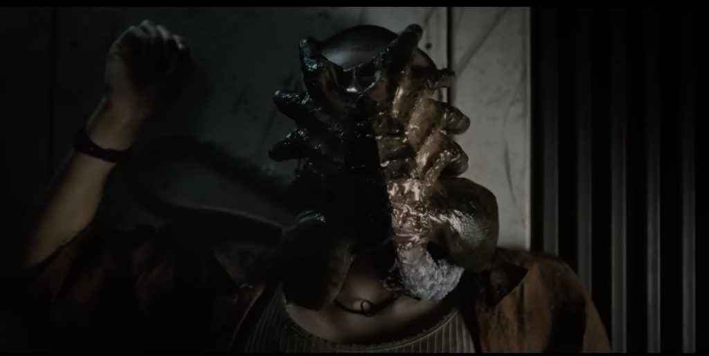 Alien romulus spends a log of time making facehugers menacing. 