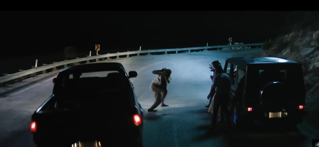 The inciting incident in I know what you did last summer.