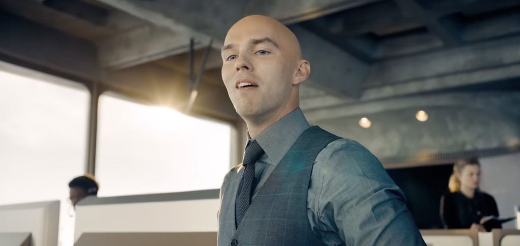 Nicholas Hoult as Lex Luthor in James Gunns Superman