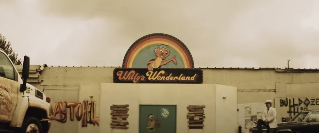 Willy's Wonderland has seen better days.
