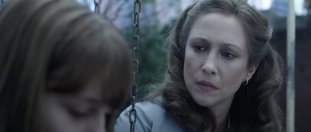 Vera Farmiga as Loraine Warren in the Conjuring 2