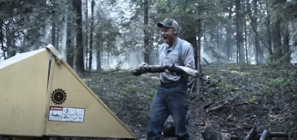 The chipper from Tucker and Dale Vs Evil