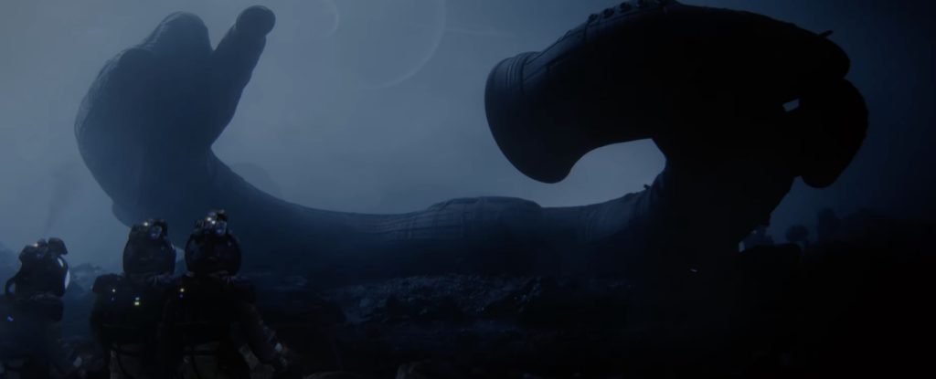 The alien ship in Alien  a perfect movie