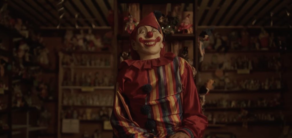 The curse of the clown motel is light on clowns