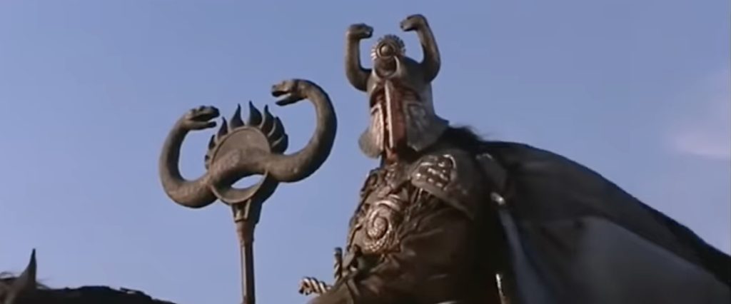 James Earl Jones as Thulsa Doom