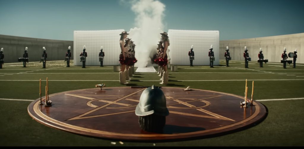 The rituals of football are explored in HIM