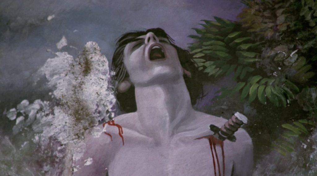 The questionable fresco in The House with the laughing windows