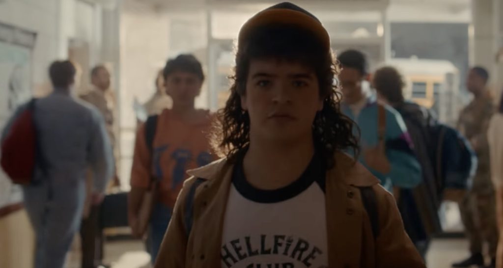 Dustin has some issues in Stranger things season 5