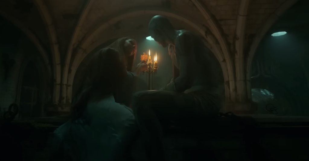 Frankenstein's creature has innate kindness as demonstrated with Elizabeth.