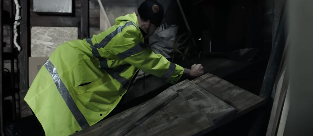 A cop becomes gator bait in crawl.