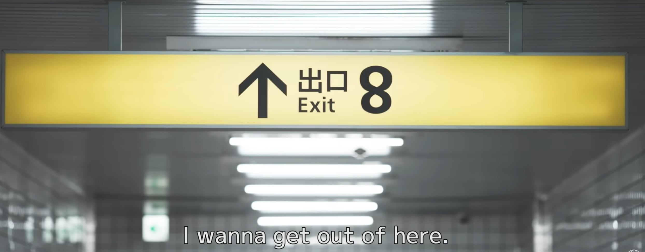 Exit 8 : A True Anomaly