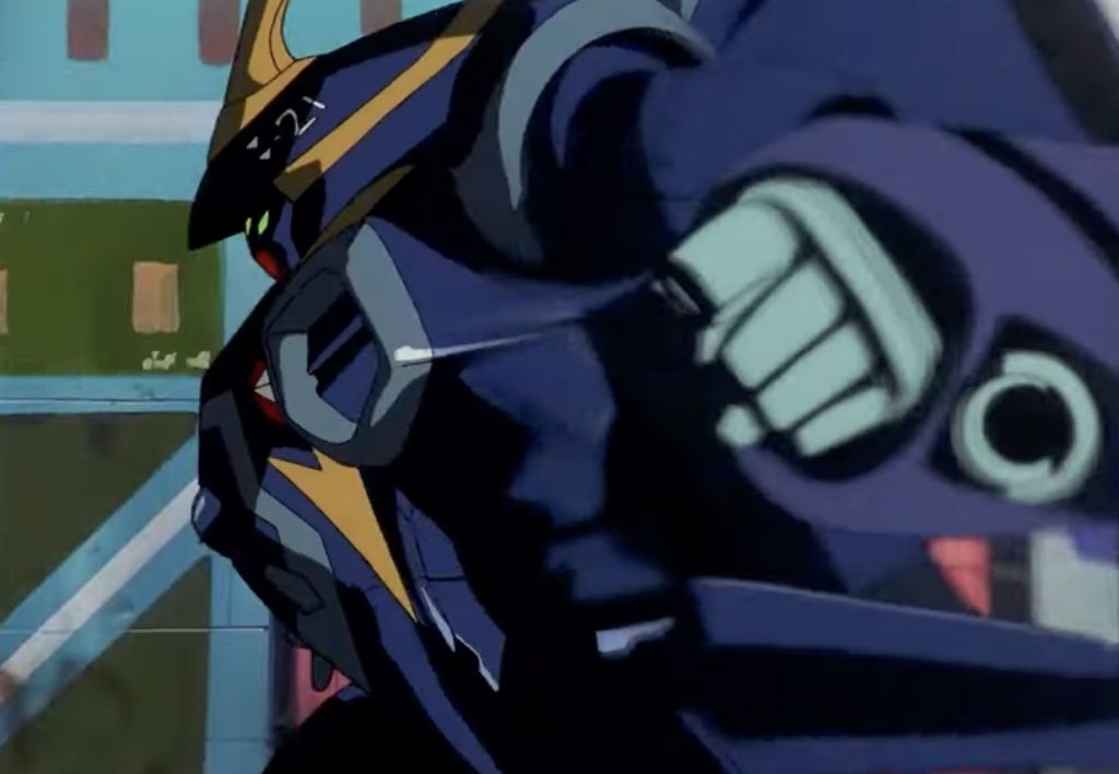One of the mechs in Macross Plus