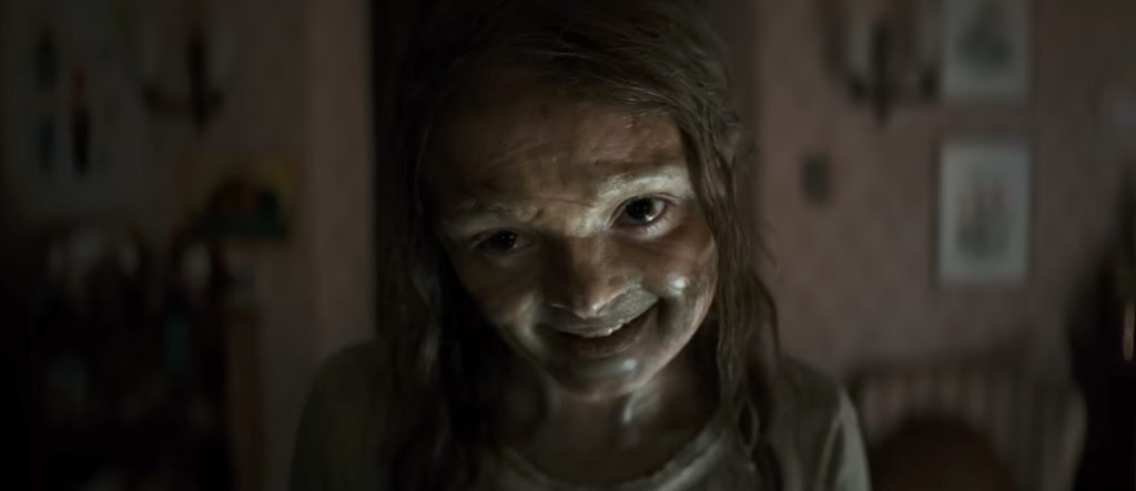 Creepy mummy kid.