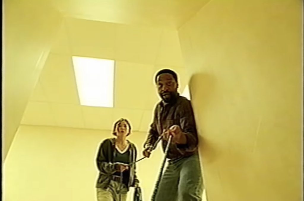 The found footage segments from backrooms