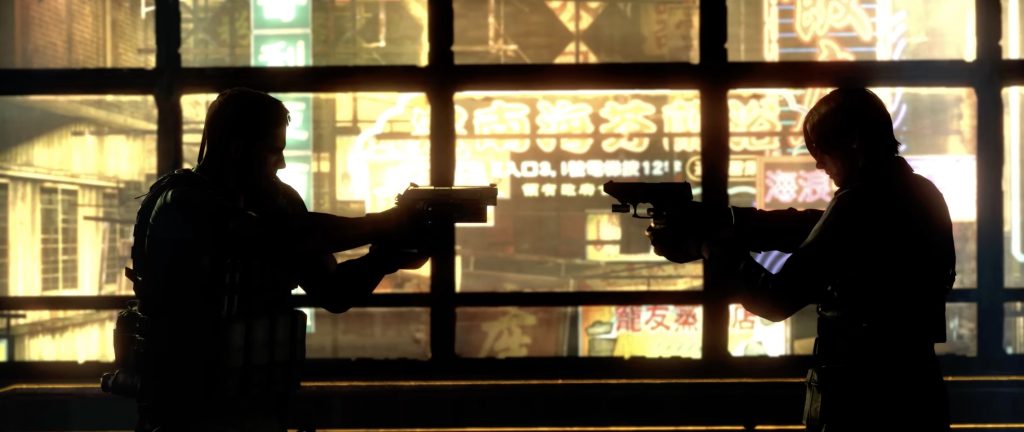 Resident Evil 6 hero fight scene